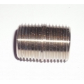 1/4" NPT close nipple Stainless