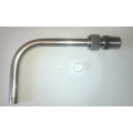 WELDED VERSION - CENTER - Stainless Drain tube / pickup kit