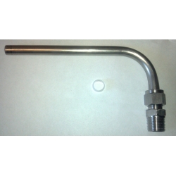 WELDED VERSION SIDE - Stainless Drain tube / pickup kit